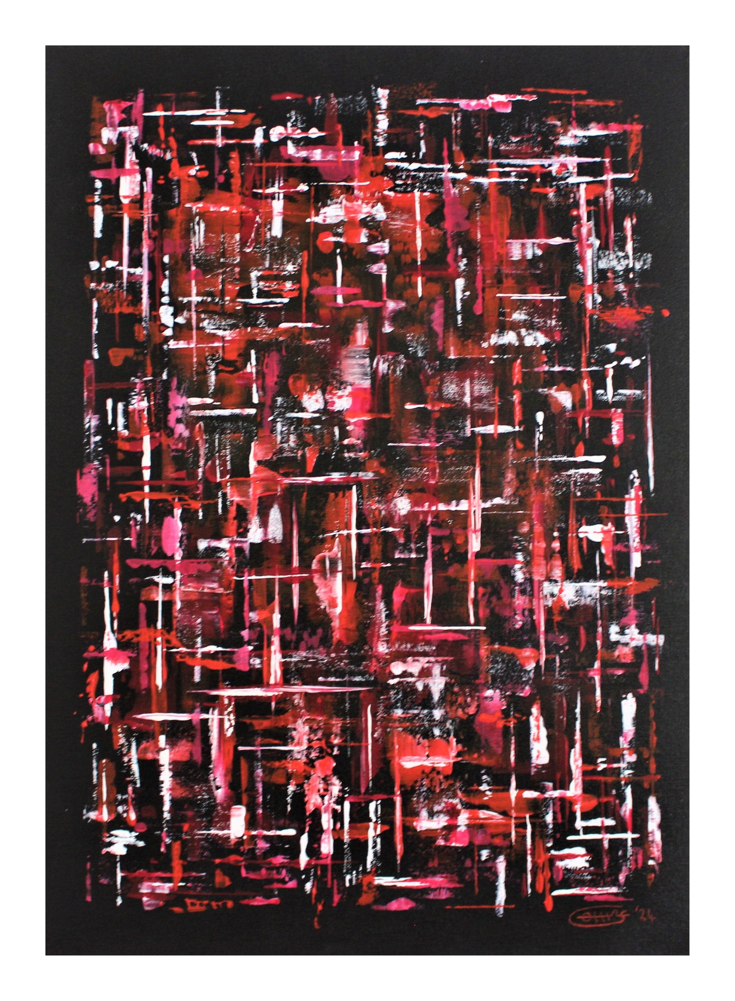 Discomfort Zone - Abstract Art Print