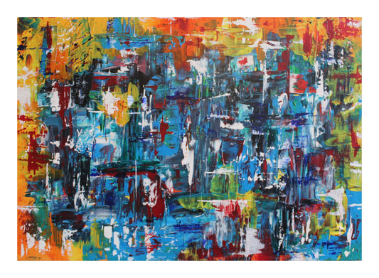 Friday - Abstract Art Print