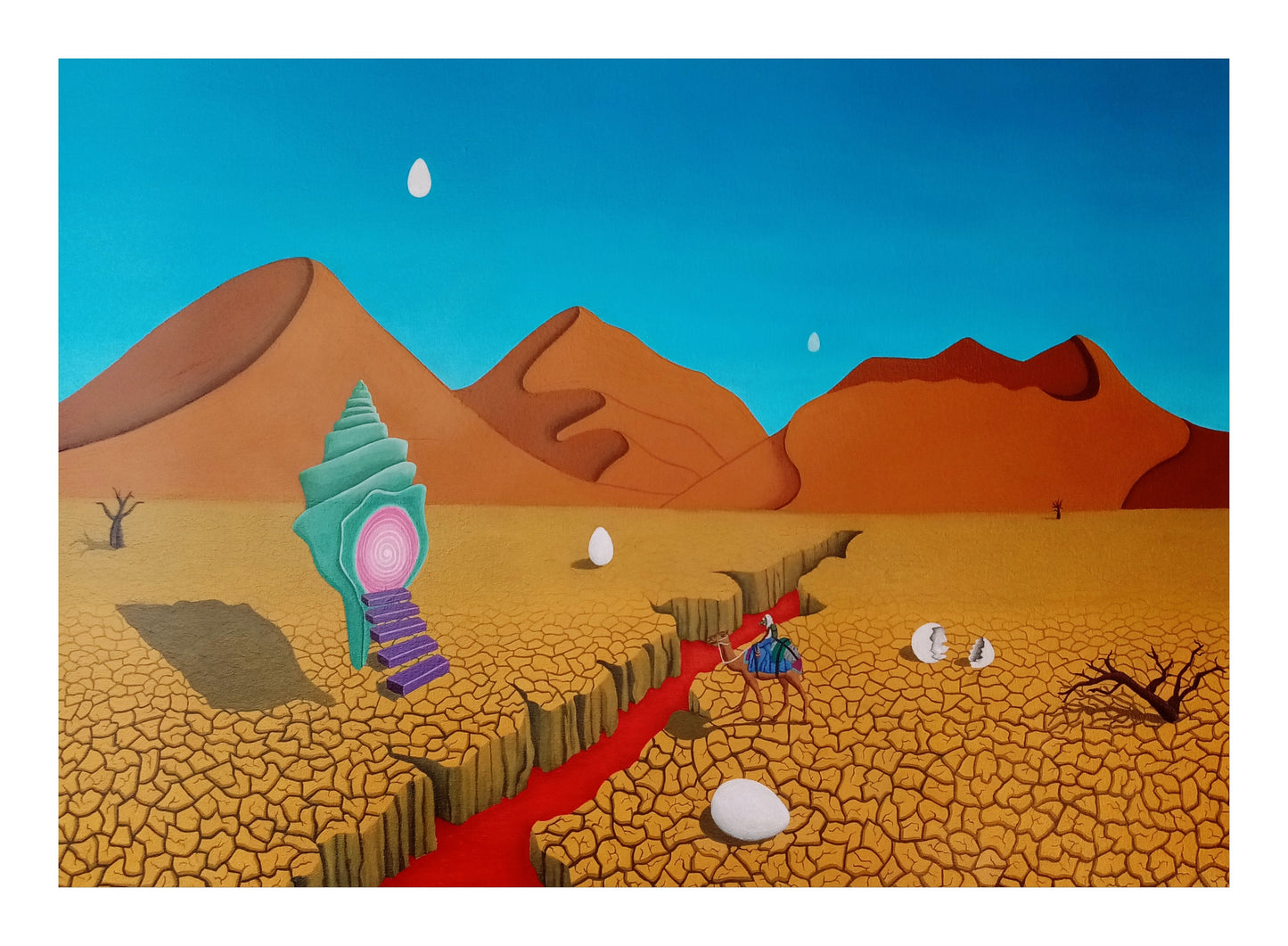 Thresholds 1 - Surrealist Art Print