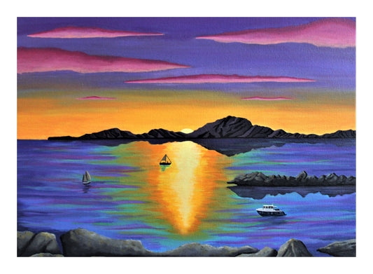 Mallaig to Skye Giclee Print